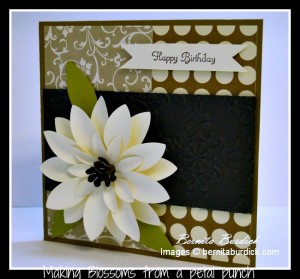 Stampin up blossom petal punch Stampin up blossom petal punch